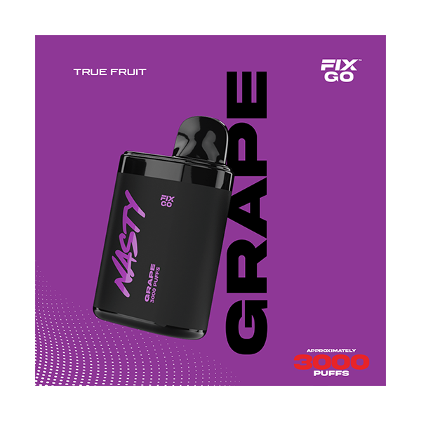 NASTY FIX GO 3000 RECHARGEABLE DISPOSABLE