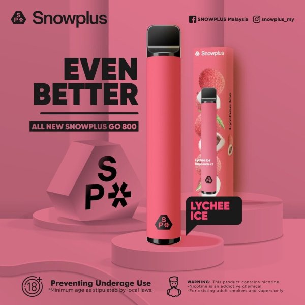 SNOWPLUS GO 800 DISPOSABLE