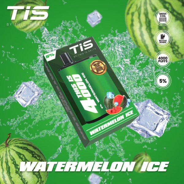 TIS 4000 RECHARGEABLE DISPOSABLE