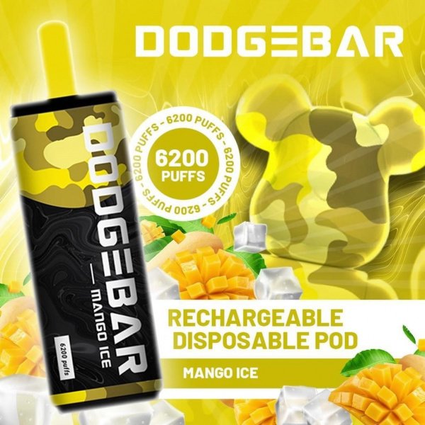 DODGE BAR 6200 RECHARGEABLE DISPOSABLE