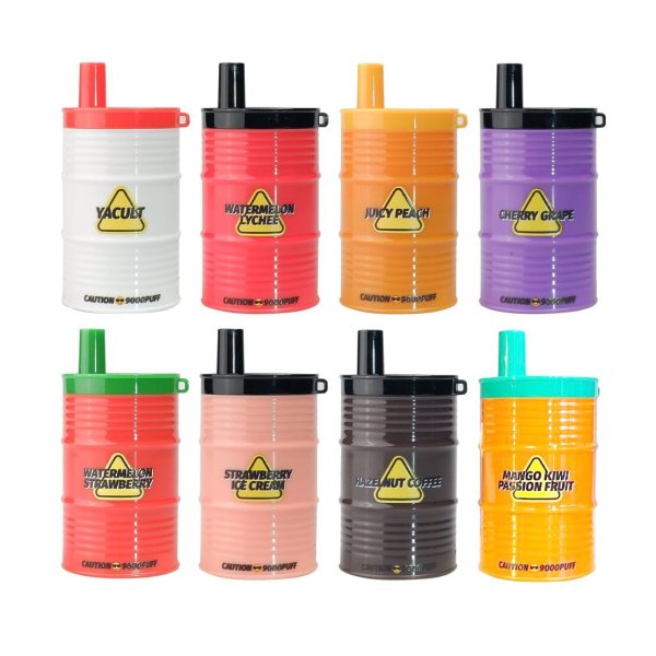 GASBAR 9000 RECHARGEABLE DISPOSABLE