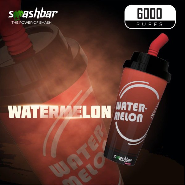 SMASHBAR 6000 RECHARGEABLE DISPOSABLE