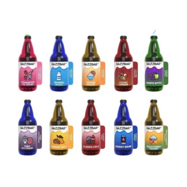 GAZZBAR 11000 RECHARGEABLE DISPOSABLE