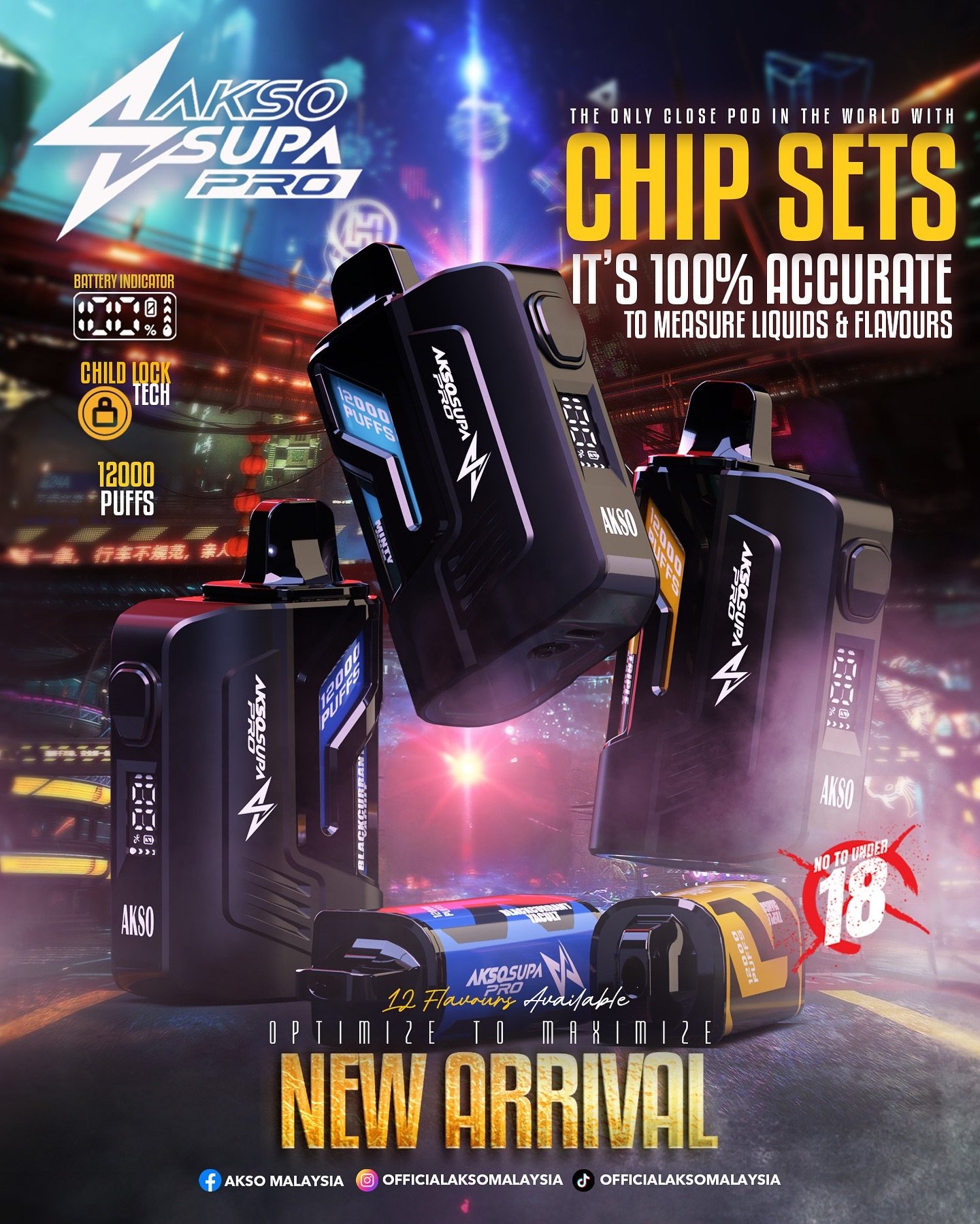 AKSO SUPA PRO CARTRIDGE