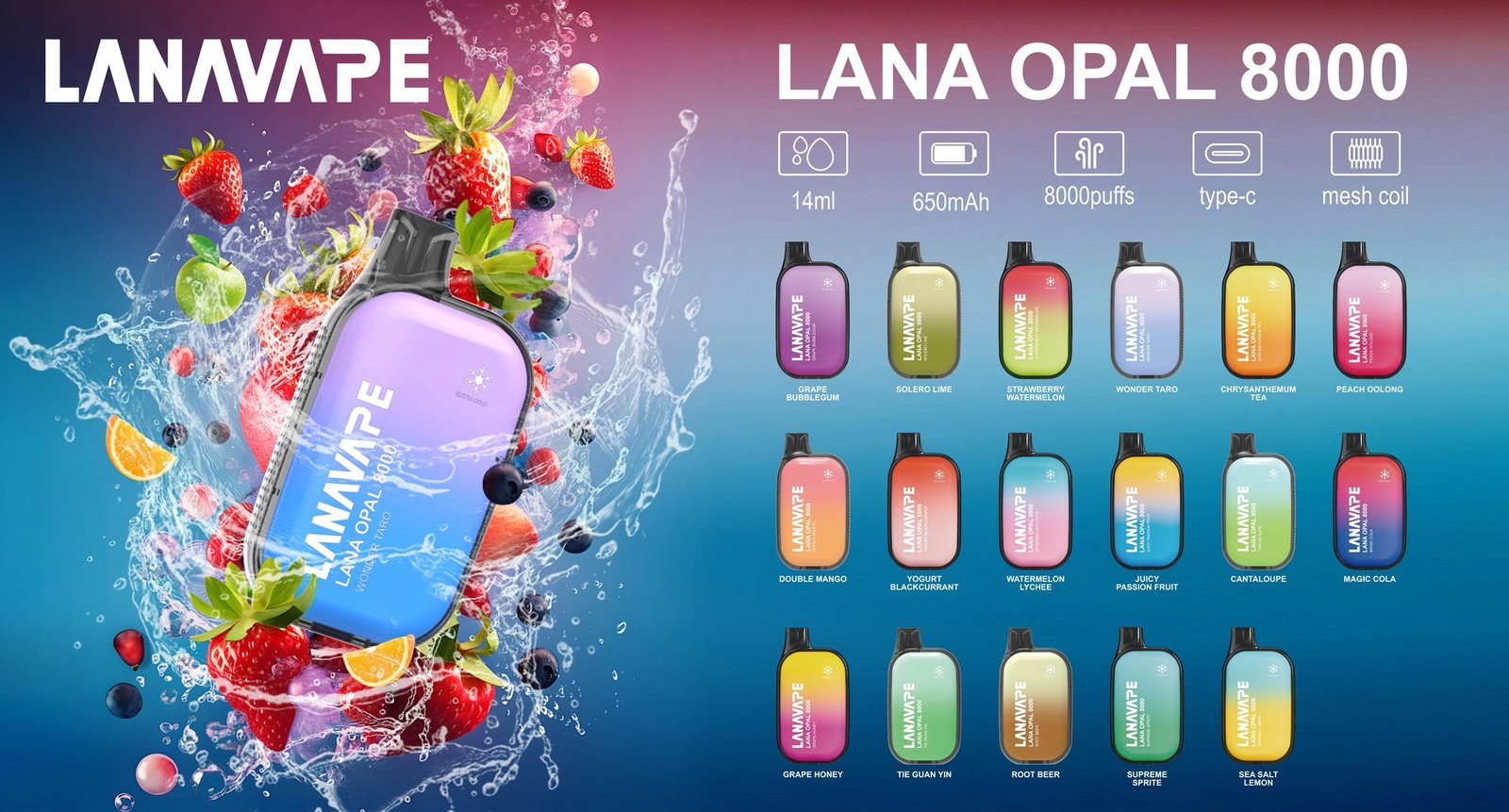LANA OPAL 8000